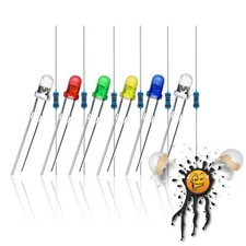 3mm LED 12-Teile 3.3V 5V 6V 9V
