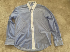 Auffälliges Herrenhemd von Leché Meerano – Größe M (38/39)