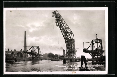 Wilhelmshaven größter - ak,