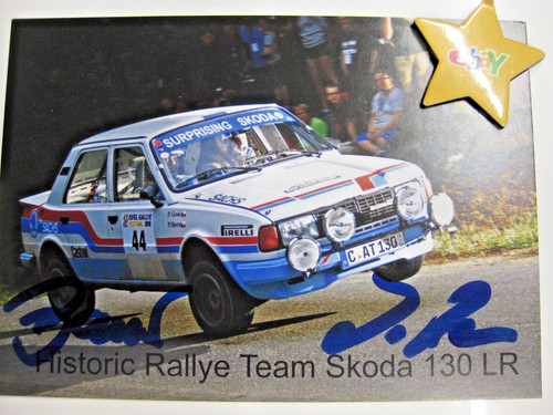 Rallye autogrammkarte roth - rallye,