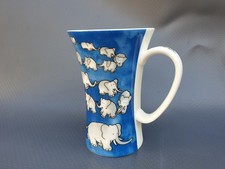 Agatha´s Bester Henkelbecher Becher Elefanten Porzellan 14,8 cm H