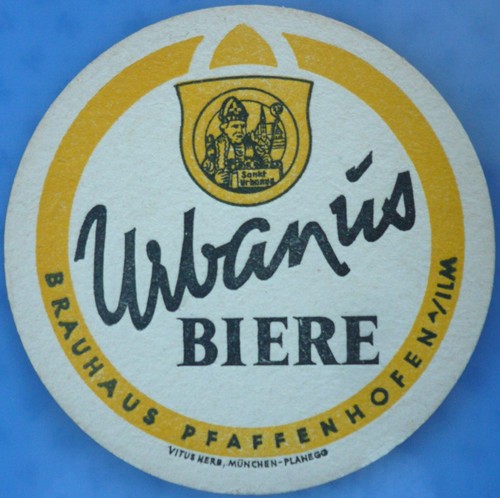 Alter bierdeckel brauhaus - alter,