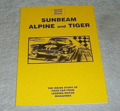 Sunbeam alpine series and - series, i-iv