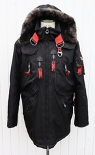 WELLENSTEYN - PARKA JACKE RECUE TEAM - KAPUZE - SCHWARZ - Größe XL - TOP Zustand