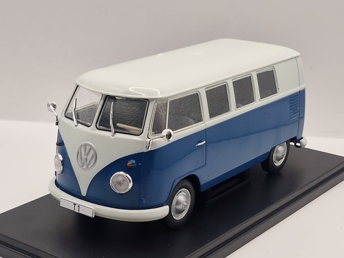 Bus 1960 blau - vw, weiß