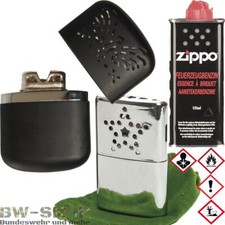 MILITÄR TASCHENOFEN BENZIN ZIPPO HANDWÄRMER ARMEE TASCHENWÄRMER ARMY WÄRMEKISSEN