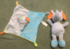 BAMBIA BABY SCHMUSETUCH & PLÜSCH * ELEFANT * TOP ZUSTAND * KUSCHELTUCH