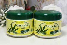 2x125ml Bio-Vital Körpercreme Hanf Gel Hanfgel mit Beinwell