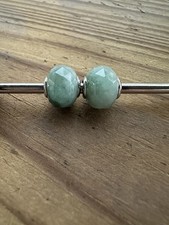 Phya grüne Jade Perlen, einzigartige Größe, Trollbeads kompatibel, neu nie getragen