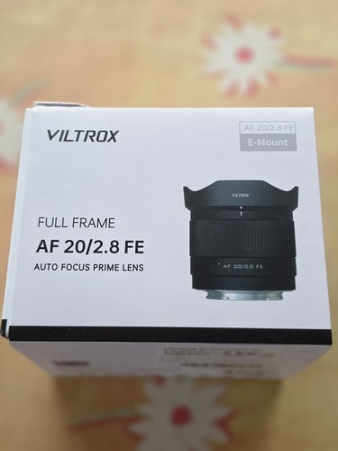 Viltrox 20mm 8 fe - viltrox,
