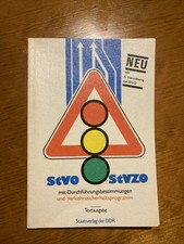 Fahrschulbuch ,STVO; Handbuch 1987  (DDR)