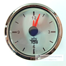 QUARZUHR UHR  CLOCK weiß