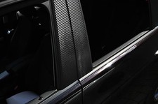 6x Carbon schwarz Tür leisten