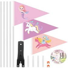 Fahrradwimpel Kinder bunte