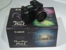 Vintage Canon Powershot Pro 1 DIGITAL KAMERA 4GB CF OVP