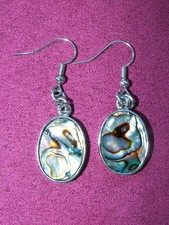 Abalone muschel ohrringe - muschel,