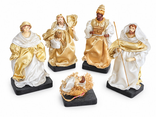 Vintage krippenfiguren set - vintage,