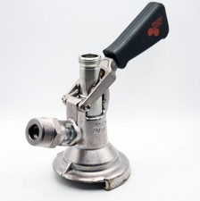 Zapfkopf Flach Fitting Typ A 3/4"  Bier Flachfitting Keg Verschluss Micro Matic