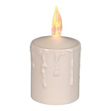 LED Kerze creme Lichtsensor