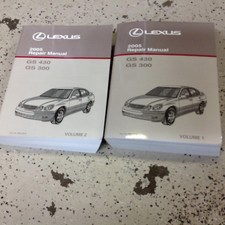2005 Lexus GS430 GS300 Service Shop Werkstatt Reparatur Manuell Set Fabrik OEM