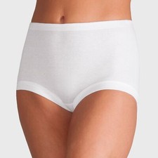 ESGE Damen Taillenslip Tunnelbund Baumwolle Slips Schlüpfer Feinripp 5er Pack