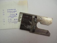 Fahrkarte Klischee Druckplatte