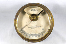 altes Amperemeter von Chauvin & Arnoux, Paris (Messinstrument / Messgerät)