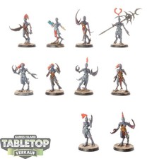 Hedonites of Slaanesh - 10 x Daemonettes of Slaanesh - teilweise bemalt