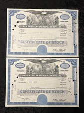 Aktien, Historische Wertpapiere, Entwertet, Pan American Airway, 1400/400 Share￼