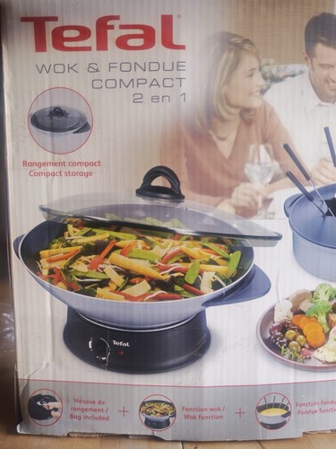 Tefal wok fondue set - tefal,