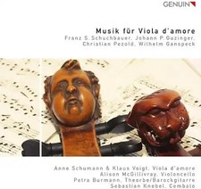 Schumann - Musik für Viola d'Amore
