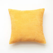 Softer Cord Kissenbezug farbige Kissenhülle 45x45cm Dekokissen Reißverschluss