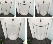 80x80/90x90/100x100cm Duschkabine Runddusche Viertelkreis Duschabtrennung Dusche