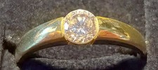 Diamonique Ring Spannoptik 925