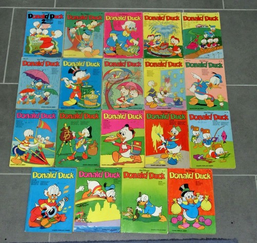 19x donald duck hefte - 19x, comics