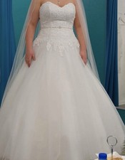 Brautkleid a Linie, Größe