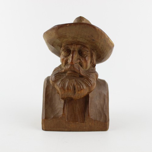 Alte geschnitzte figur - geschnitzte,