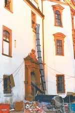 Müba Schuttrutsche schwarz