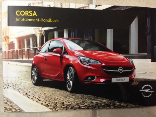 Opel corsa infotainment - infotainment, system