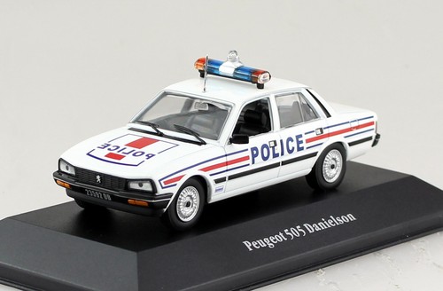 Peugeot 505 polizei 1983 - polizei, 1:43