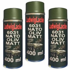 3 Spraydosen 400ml Autolack