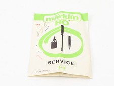 Märklin H0 Beschreibung Anleitung für Lokomotiven Loks Service-Heft grün