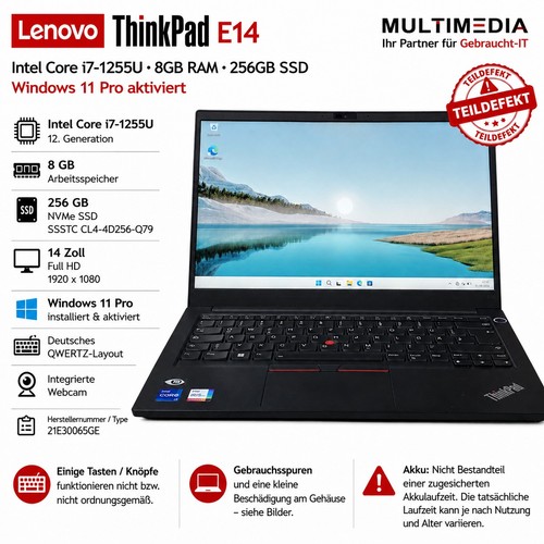 Lenovo thinkpad e14 intel - e14,