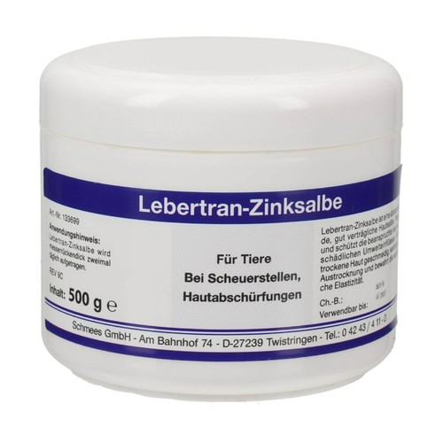 Lebertran zinksalbe vet - zinksalbe, 500