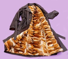 Exklusiver Herren-Ledermantel