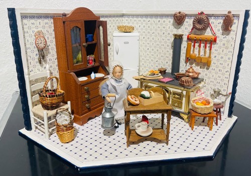 Alte puppenstube küche - küche, mit