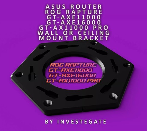 Asus router wall ceiling - wall, mount