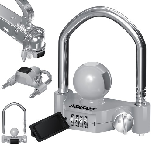 Masko anhängerschloss 4 - masko®,