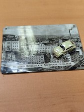 VW Käfer Brauerei Dinkelacker Stuttgart Schild Modell Auto Car Model  K63