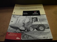 SCHAEFF SKL 833 RADLADER  4 SEITEN PROSPEKT/BROSCHÜRE